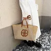 70% Factory Outlet Off Grass woven tote large capacity summer live streaming women's bag niche handbag on sale