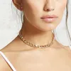 Colliers Punk Figaro Chaîne Collier ras du cou pour femmes Collier Bijoux Couleur Or Épais Gros Chocker 20212953