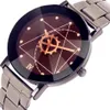 Miłośnicy zegarki dla mężczyzn biały czarny zegarek męski sport szklany kwarc kwarcowy matowe wykończenie stalowa bransoletka