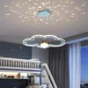 Lustres Moderne belle LED lustre lampes pour enfants chambre étude plafond pendentif lumières pépinière chambre éclairage intérieur Fixt255M