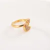 10kt cz fina solid thailändska baht g f guld full hjärtringar bröllop engagemang brud smycken sten elegant ringtjocklek268l