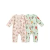 2023 Baby Onesie Outumn Outsing Clothing Baby Long Metleed Clawling Clothes Newborn Spring Gring Cloths for Men و Wome Q230909