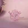 Pembe Yıldız Çiçek Glass Sigara Filtre El Yapımı Borular Tüp Taşınabilir Bir Hitter Waterpipe Bubbler Bongs Bitki Tütün Sigara Öncül Yuvarlanan Puro Tutucu