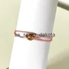 Цепочка Модная цепочка из нержавеющей стали 316L Trinity Ring String Браслет с тремя кольцами наручный ремешок Пара браслетов для женщин и мужчин модные ювелирные изделия известного бренда x0909