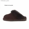 Slippers Hot sell Classic Warm slippers fur design AUS 51250 goat skin sheepskin snow boots winter Cotton Slippers WGG S5125 ladies girls shoe Size Q230909