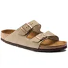 2023 Sandales Arizona Slides Birks Stock Hommes Femmes Pantoufles Birko-Flor Nubuck Cuir Daim Sabots Moka Chaussures De Plage En Plein Air Slider Plateforme Sandale