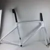 Рама Сверхлегкий велосипед из углеродного волокна, рама SL 7, дисковый тормоз с резьбовым кареткой BSA, новейшая форма и краска 2023 года277Q