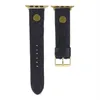 Zespół pasmo pasków pasków mody opaski do obserwacji pasma obserwacyjne Top Watchbands Skórzowe bransoletki paski 42 mm 40 mm 44 mm iwatch SE244W