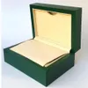 Factory Supplier Green Brand Original Box Papers Gift Watches Boxes Leather Bag Card For 116610 116660 116710 116613 116500 Watch 292g