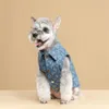 Abbigliamento per cani Abbigliamento per animali domestici Cani Giacche Camicie Accessori Autunno Inverno Presbiopia Gilet di jeans Gatti Cani di piccola e media taglia Teddy Fren242u