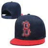 24スタイルレッドソックス -  bレター野球帽サマーキャスケット刺繍レターボーンガールメンズキャップスナップバックハット