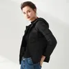 Kurzes, dünnes Yoga-Daunenjacken-Set für Damen, einfarbige Daunenjacke, sportliche Winterjacke, 7 Farben S-3XL