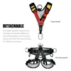 Survival Bracelets Climbing Belt Mountaineering Safety Downhill Aerial Work Protection Equipment Outdoor Expansion Rappelling Fullbody Harness 230909