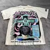 Мужские футболки Футболка Hellstar Path 2 Online Функциональная одежда для мальчиков Ripple из чистого хлопка 1 1 Топ с короткими рукавами с принтом High Street T230910