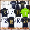 23/24 Bellingham Vini Jr Soccer Jerseys Mbappe Tchouameni 2023 2024フットボールシャツレアルマドリーズカマビンガロドリゴモドリックカミゼタスメンキッズキットユニフォームファン3L