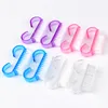 Nail Brushes 100Pcslot Plastic Handle Brush Set Dust Cleaning Clean Powder Soft Remover Acrylic Gel Makeup Manicure 230909