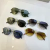 Piloten-Sonnenbrille, Luxus-Sonnenbrille für Herren, Damen-Sonnenbrille, hochwertiges Metall, dünne Bügel, Kabelelement-Design, UV400-Schutz, neuer Look, Sonnenbrille am Meer