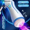 Sex Toys Massager Automatic Blowjob Masturbation Machine for Men Vibrator Moaning Orgasm Cup Real Vagina Sucking Store