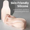 Brinquedo sexual massageador, masturbador masculino bem seco, copo macio, vagina realista para homens, produtos de masturbação masculina de silicone