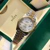 Med originallåda högkvalitativ överlägsen kvalitetsklocka 41mm president Datejust 116334 Sapphire Glass Asia 2813 Mörelsmekaniska automatiska mensklockor