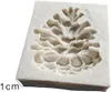 Mignon Noël Echinacea Pomme de Pin DIY 3D Moule En Silicone Faisant Des Blocs De Glace Bonbons Fondant Chocolats Savons Décoration De Gâteaux 1224655