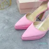 MACH ROSE Chaussures Habillées Bowtie cristal Strass Sandales Designer Satin à talons hauts Sandale plate-forme talon Slingbacks Boucle