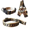 Correas Conjunto de collares para perros Correa para perros de diseño Cinturones de seguridad Collar para mascotas y cadena para mascotas con perros pequeños, medianos y grandes Cat313l