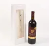 Wholesale New Paper Wine Bag with Window Portable Red Wine Bag Gift Handbag