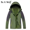 Other Sporting Goods Be A Wolf Hiking Jacket Men Women Sport Camping Ski Hunting Fishing Waterproof Windbreaker Winter Heated A1218 230909