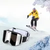 Lunettes de Ski Double couche cylindrique lentille Interchangeable neige pour les Sports de Ski 230909
