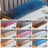 Pillow Case 1Pcs Soft Flannel Long Large Size Comfortable Lover Sleeping Cover 120150180cm Bedding Body Pillowcase 230909