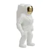 Spazio uomo scultura astronauta moda vaso creativo razzo aereo ornamento modello materiale ceramico cosmonauta statua navetta Y2001224g