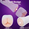 Jouets sexuels masseur Heseks masturbateur pour hommes Machine de succion automatique segmenté vaginal télécommande jouet mâle Masturbation tasse pipes