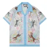 Tracksuits Mens T Shirts Set Short Sleeve Hawaiian Shirt and Shorts Summer Casual Floral Beach Two Piece Suit Fashion Men Set s To M-XXXL