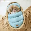 Sacos de dormir Inverno Footmuff Removível Nascido Berços Envelope para Descarga Mais Grosso Outing Stroller Baby Bag 03 Anos 230909