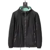 ファッション高品質のデザイナージャケットコートハット両側にジャケットを着る男性女性フード付きスウェットシャツスポーツジッパー野球ウインドブレーカーフーディーズジャケットM-3xl