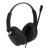 Telephone Headset Noise Cancelling Speaker Volume Adjustment Binaural Business For Call Center