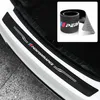 För BMW E90 E92 E46 F20 F30 F15 E70 E71 G30 M Performance Bakre stötfångare klistermärke PVC Soft Rubber Car Trunk Guard Plate Strip184s