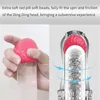 Sex Toys Massager Male Masturbation Device Transparent Airplane Cup Glans Exercise Toy Built-in Stimulation Ball