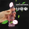 Seksspeeltje Massager Crystal Jelly Dildo Realistische dildo's voor vrouwen Masturbatie Kleine dildo Zuignap Kut Anale plug Lesbisch Seksspeeltje Speelgoed