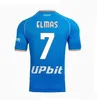 나폴리 축구 유니폼 23 24 Kvaratskhelia 할로윈 특수 셔츠 미자 마일 로트 나폴리 아이 Zielinski H.Lozano Osimhen Politano Football Shirts