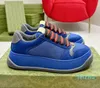 Screener Platform Shoes Casual Designer Sneaker Canvas Flatform Tennis Trainer for Men Women Leather Suede