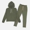 Chándales para hombres Synaworld Y2K Conjunto de 2 piezas Hip Hop Letras de gran tamaño Sudadera con capucha Sudadera Pantalones de pista Hombres Mujeres 2023 Ropa deportiva Streetwear