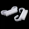 Nail Brushes 100Pcslot White Dust Powder Cleaning Brush Art Manicure Pedicure Soft Remove Acrylic Clean Care Tools 230909