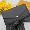 2023 3PCS/zestaw akcesoriów dla kobiet torebki torebki skórzana skórzana torebka moda kwiat lady na ramiona portfel z pudełkiem