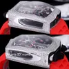Luksusowy 16-cylindrowy silnik Chiron Tourbillon Mens Watch Diamenty ze stali nierdzewnej automatyczne oversize zegarki Supphire kryształowe wodoodporne 30 m 6 kolorów 2023 Nowy model
