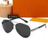 Óculos de sol designer original de alta qualidade marca de luxo clássico novo polarizado sapo espelho moda tendência condução anti óculos com caixa e letras