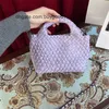 Mini Jodie Abottegas Classic Vneta Intreciato Designer Tote Handgjorda Woven Chain Small Bag For Women Summer Design Vegetabilisk korg axel crossbody