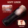 Sex Toys Massager Heseks Automatic Male Masturbator Cup Inner Telescopic Penis Vibrator Glans Stimulator Supplies Exerciser Toy