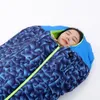 Sacs de couchage sac ultraléger hiver coton chaud imperméable enveloppe sac à dos pour la randonnée en plein air 230909